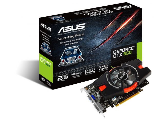 Placa De Vídeo Asus Gtx 650 1gb Ddr5 128 Bits Vga/dvi/hdmi